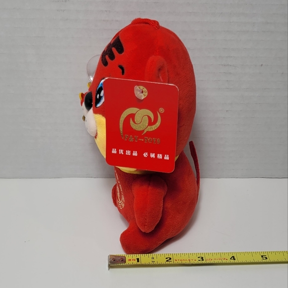 Lucky Year of the Tiger Mascot Plush Stuffed Animal NWT - Picture 2 of 6